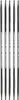 Strumpfstricknadel Ergonomics Carbon 2,00 mm 15 cm Produktbild-Vorschau 1