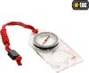 A compass with a red lanyard is shown on a white background. Produktbild-Vorschau