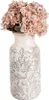 Vaso Clayre & Eef Ø 15x32 cm Fiori in Vetroceramica grigio Anteprima dell’immagine prodotto 3