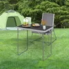EUGAD Campingtisch Klapptisch auf Balkon, mit Griff, aus Produktbild-Vorschau 4