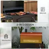 Holzkohlegrill BBQ-Grill Smoker, verstellbares Kohlefach, Produktbild-Vorschau 4