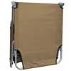 vidaXL Bain de soleil pliable avec dossier réglable Taupe Voir les images du produit 3