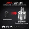 Metall‑Ventilkappe Schrader mit Ventileinsatz‑Ausdreher 25 Produktbild-Vorschau 3