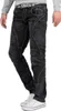 Cipo & Baxx Herren Straight Fit Jeans Stonewashed CD288 Produktbild-Vorschau 3