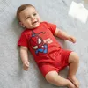 Marvel Spiderman Baby Kurzarm Body Strampler – Rot / 80 Produktbild-Vorschau 2