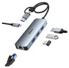 BENFEI Hubs USB C auf Gigabit Ethernet Adapter mit 3 Port Produktbild-Vorschau 1