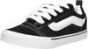 A single black and white Vans Knu Skool shoe is shown from a side-diagonal angle against a white background. Voir les images du produit
