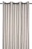Baumwollvorhang mit Ösen TROP schwarze Streifen, 135 x 260 Produktbild-Vorschau 1