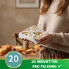 20 Servietten Autumn Moments - Herbstliche Blätter und Produktbild-Vorschau 4
