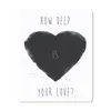 MuchoWow® Mauspad Mousepad Liebe - Herz - Schwarz - Zitat Produktbild-Vorschau 1