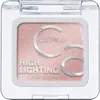 A single eyeshadow compact with a pink shimmery powder and silver branding. Produktbild-Vorschau
