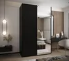 MEBLE KRYSPOL LUX 3 Schrank - 245,5x150x64cm - Schwarz, Produktbild-Vorschau 3