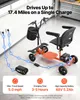 VEVOR scooter elettrico a 4 ruote, pieghevole con portata Anteprima dell’immagine prodotto 4