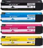 Four ink cartridges stacked vertically on a white background. Produktbild-Vorschau