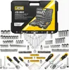 JCB Werkzeugsatz (216 Teile, 1/4''3/8''1/2'', 6 Schneiden), Produktbild-Vorschau 1