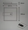 Lampada da soffitto a LED, sensore, nero, LED/14W Anteprima dell’immagine prodotto 6