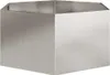 vidaXL Pflanzkübel Sechseckig 104x90x45 Edelstahl Produktbild-Vorschau 4