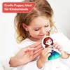 Magnetische Anziehpuppen Freundinnen, Magnet Puppen zum Produktbild-Vorschau 4