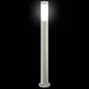 vidaXL Dissuasori luminosi 3 x 80 cm in acciaio inox IP44 Anteprima dell’immagine prodotto 5