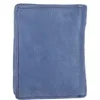The Skandinavian Brand Mens Wallet Washed Leather - blau : Produktbild-Vorschau 3