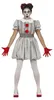 Graues Clown-Halloweenkostüm 42-44 L Produktbild-Vorschau 5
