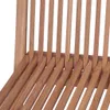 vidaXL Składane krzesła ogrodowe 4 szt. Lite drewno tekowe Podgląd zdjęcia produktu 8