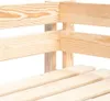 vidaXL Outdoor-Eckbank Paletten Holz Produktbild-Vorschau 2