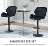 HOMCOM 2er-Set Barhocker höhenverstellbare Barstühle Produktbild-Vorschau 7