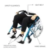 Fauteuil roulant Pliable Aluminium Léger Manuel Avec Freins Voir les images du produit 4
