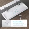 doporro Waschbecken Aufsatzwaschbecken Mineralguss Produktbild-Vorschau 3