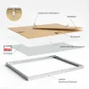 DEHA Design Aluminium Portraitrahmen, Bilderrahmen 3er SET Produktbild-Vorschau 7