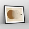 Gerahmtes Poster - Schwarzer Rahmen - Abstraktion Geometrie Produktbild-Vorschau 8