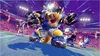 Bowser and other characters from Mario Strikers: Battle League Football playing a soccer match in a stadium. Produktbild-Vorschau
