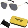 POLAROID PLD 6235/S/X Gold grey 56/17/145 Herren Produktbild-Vorschau 4