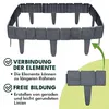 KRUMAD Bordure de pelouse Aspect pierre 250 cm 10 pièces Voir les images du produit 5