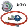 Gas Schlauch + Druckminderer inkl. Manometer Gasregler Produktbild-Vorschau 10