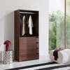 Sweek Nepal, Walnuss, Garderobe, Laminat, 15 mm, 4 Produktbild-Vorschau 4