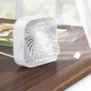 USB ventilátor Tichý mini stolní ventilátor TOPK K50 bílý Náhled obrázku produktu 8