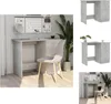 vidaXL Schreibtisch Betongrau 100x50x76 cm Holzwerkstoff -  Produktbild-Vorschau 1