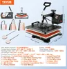 Transfer Press 8 in 1 Heat Press Machine 38 x 30 cm T-Shirt Náhled obrázku produktu 7