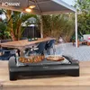 Barbacoa de mesa Bomann | ideal para balcón y cocina | Vista previa de la imagen del producto 13