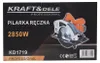 HANDKREISSÄGE Kreissäge Säge Sägeblatt 2850W Elektrische Produktbild-Vorschau 24