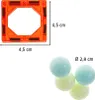 A product image showing magnetic building blocks and balls with dimensions indicated. Anteprima dell’immagine prodotto
