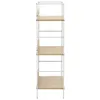 vidaXL Bücherregal 3 Regalböden Eiche 60×27,6×90,5 cm Produktbild-Vorschau 9