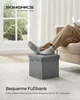 SONGMICS 30 cm Sitzbank mit Stauraum, klappbare Sitztruhe, Produktbild-Vorschau 2