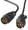 Verlängerungskabel 7M mit 2x 7-poligem Stecker PVC Produktbild-Vorschau 5