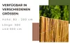 Ogrodzenia Wiklinowe Weidenmatte 190 x 300 cm - Balkon Produktbild-Vorschau 13