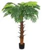 vidaXL Umelá palma Cycas s kvetináčom 160 cm zelená Náhľad obrázku produktu 6
