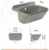Lavello GOSPO con sifone, lavabo 46 x 36 x 20 cm, per Anteprima dell’immagine prodotto 3