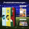 Fußball Karten Sammelalbum, 4 Taschen Fussball Sammelkarten Produktbild-Vorschau 2